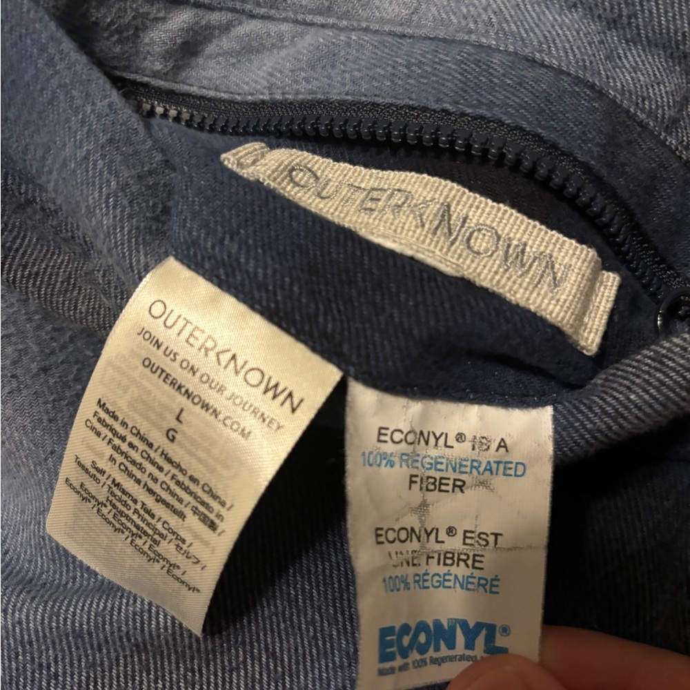 Outerknown Evolution Reversible Puffer (Indigo, L) - image 8